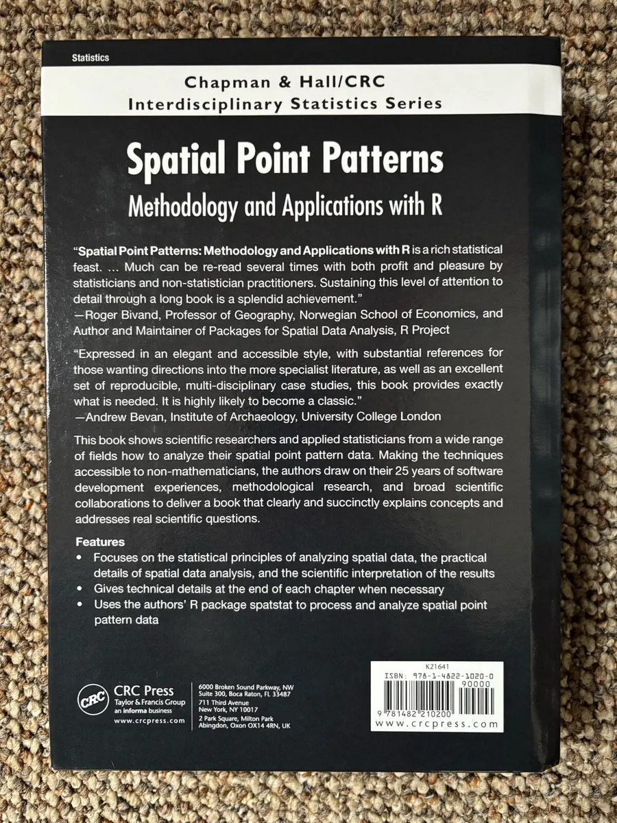 Spatial Point Patterns book - Image 2