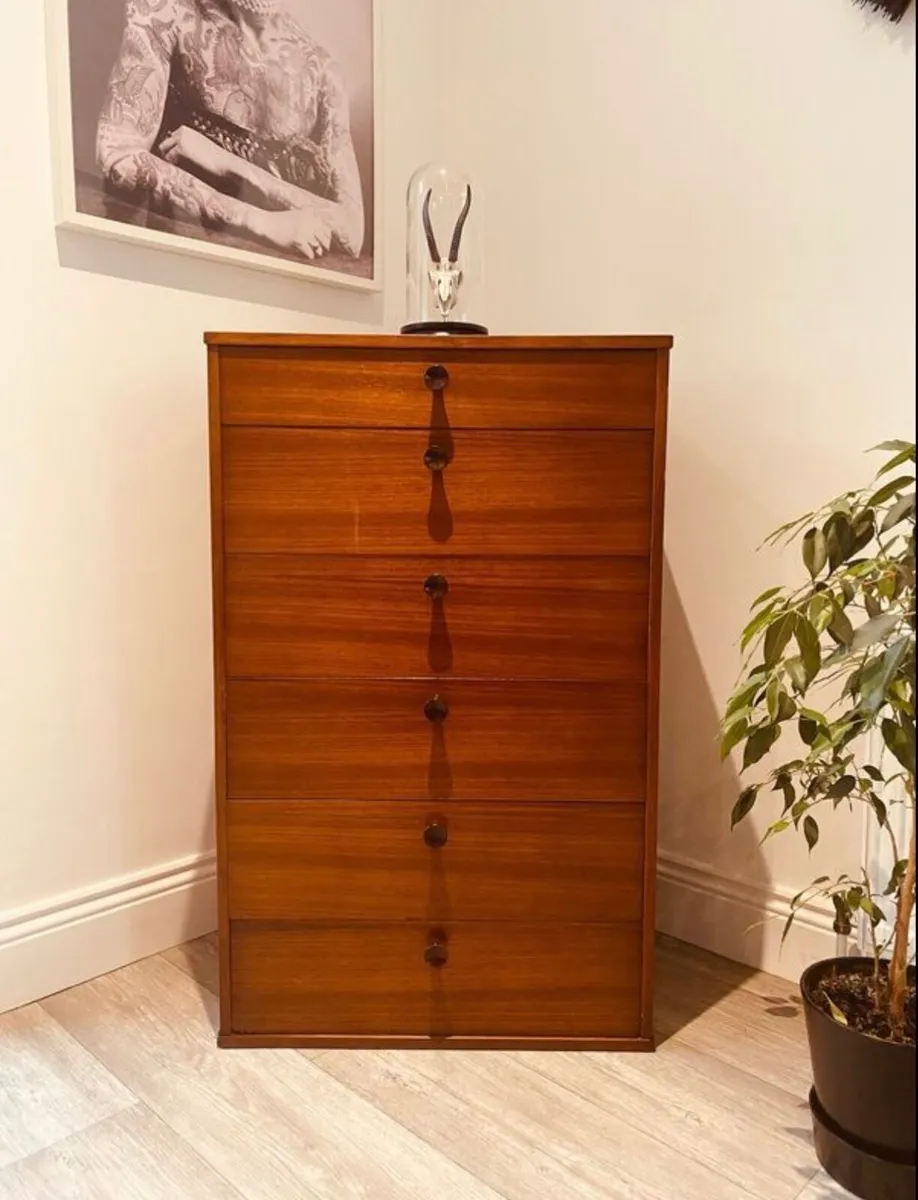 Mid Century Avalon Chest of Drawers - Image 1