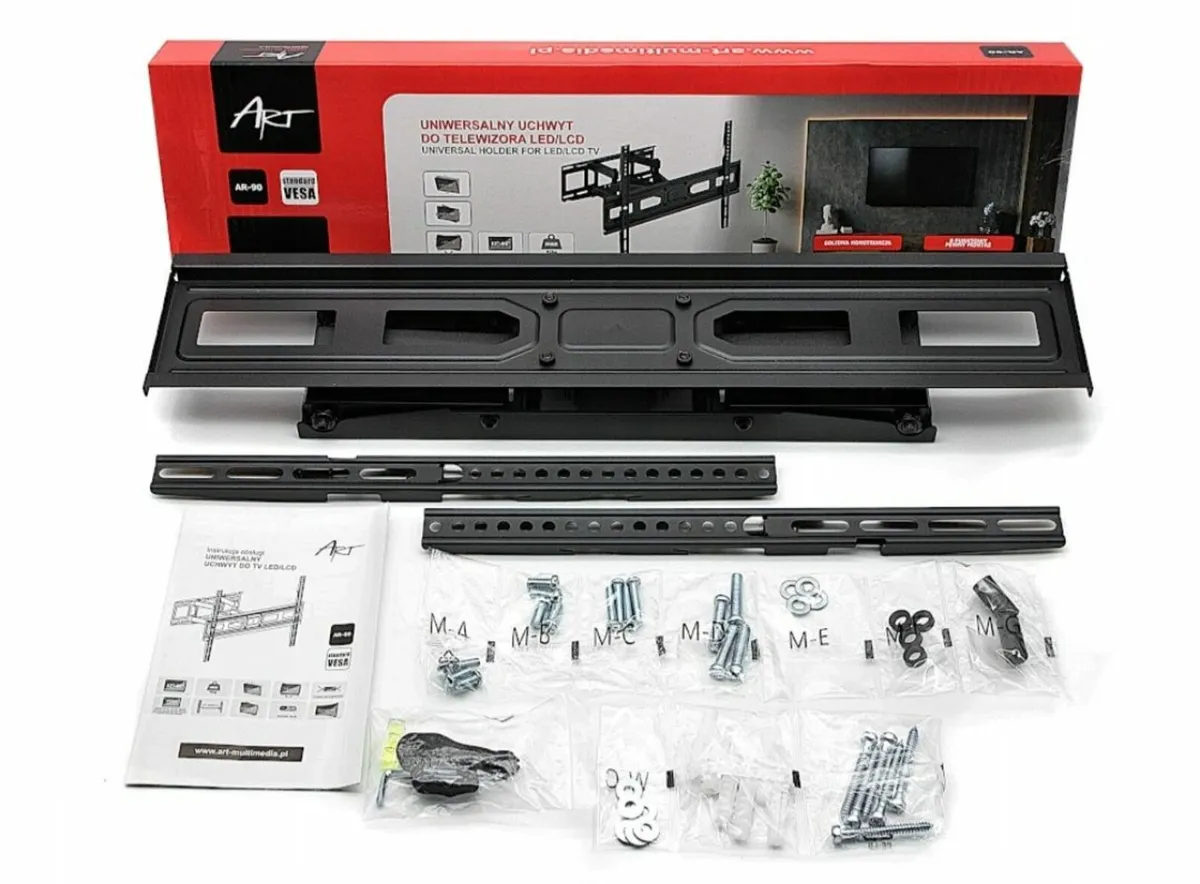 Tv Wall Mount Bracket Tilt Swivel 57-80" - Image 4