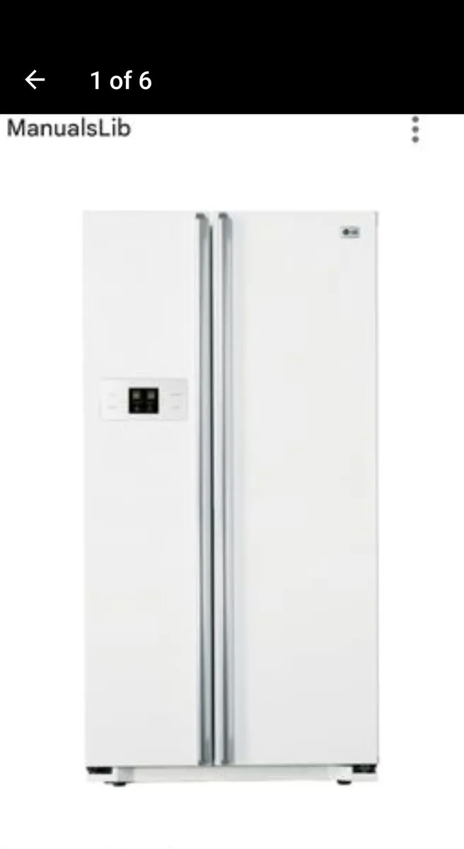 American fridge freezer Lg ( no plumbing required) - Image 1