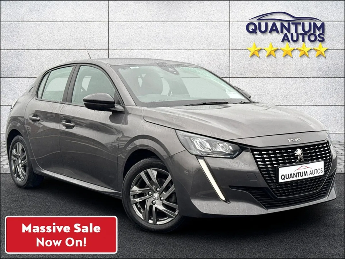 Peugeot 208 2022 ACTIVE 1.2  PETROL €73 P/W WITH N - Image 1