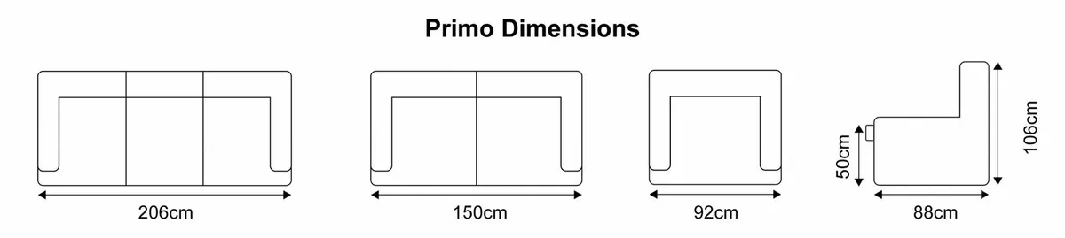 New 3+2 & 3+1+1 High Back Reclining Sofa Sets - Image 4