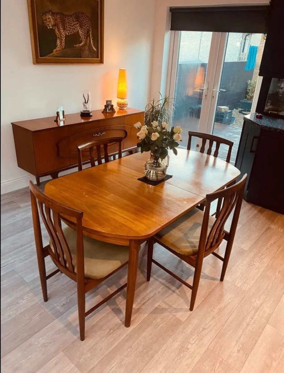 Mid Century Dining Chairs x 6 - Image 4