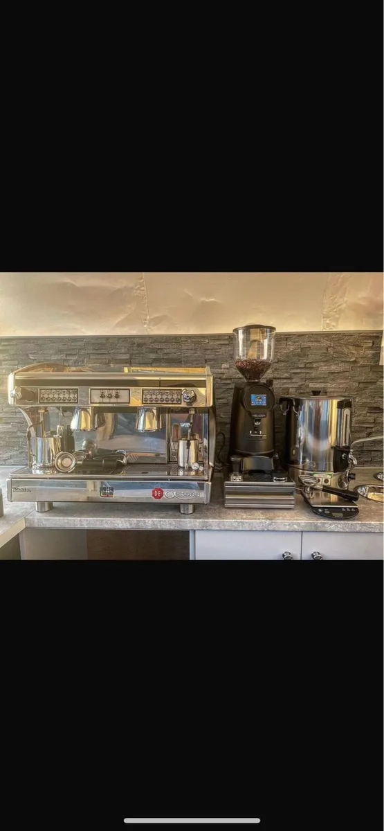 Coffee trailer equipment