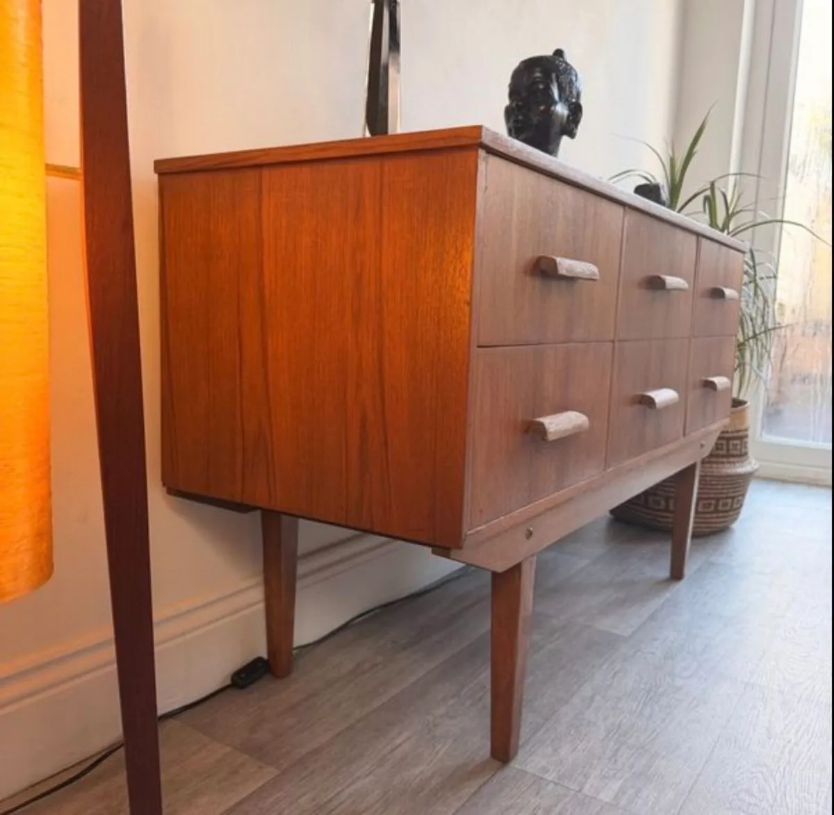 Mid Century Drawers Sideboard - Image 2