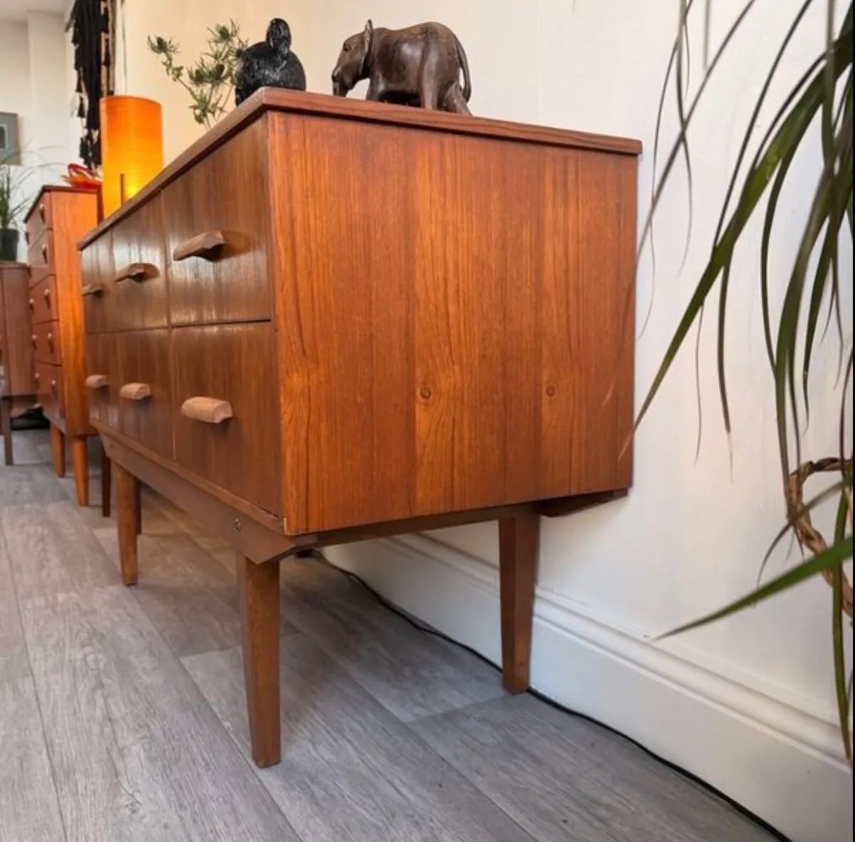 Mid Century Drawers Sideboard - Image 3
