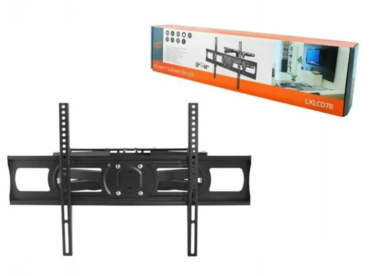 Tv Wall Mount Bracket Tilt Swivel Motion  37-65" - Image 4