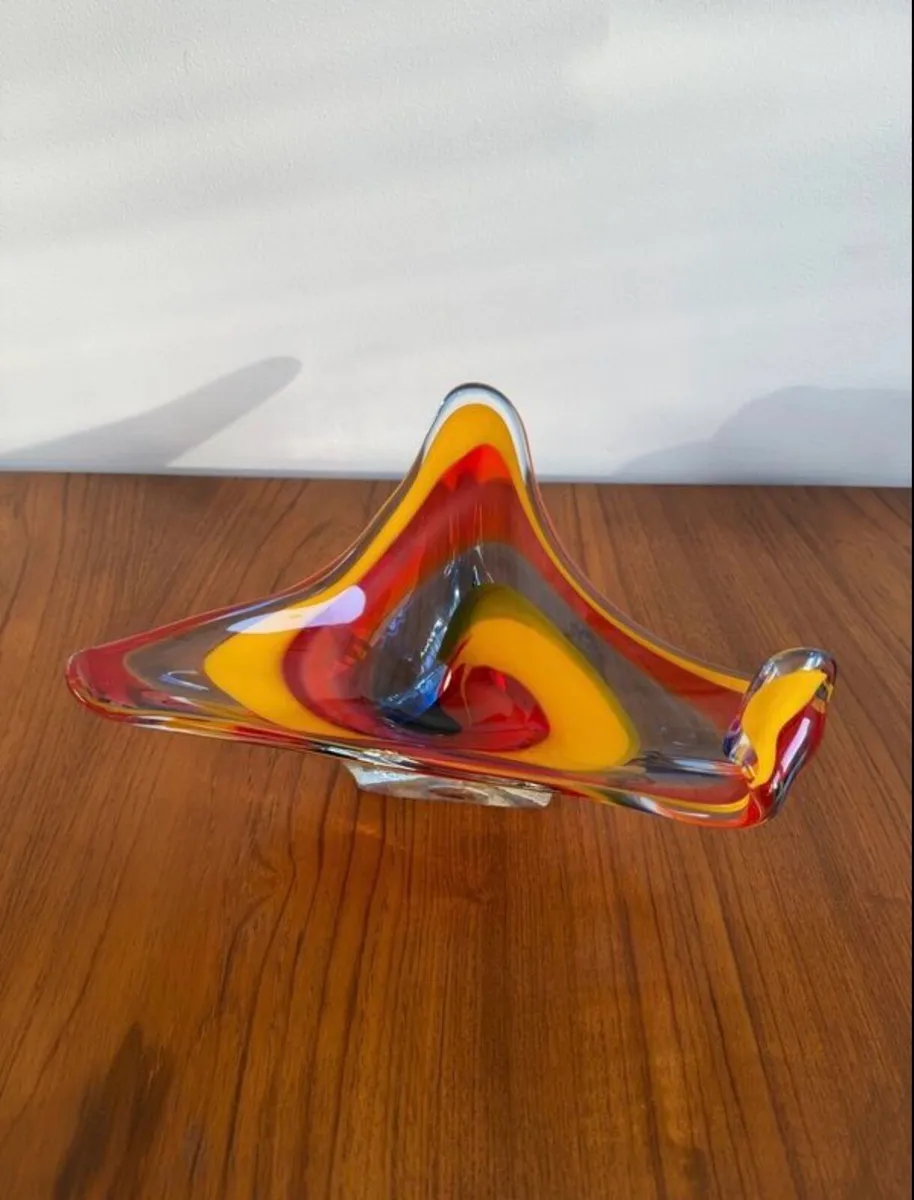 Vintage Glass Bowl - Image 2