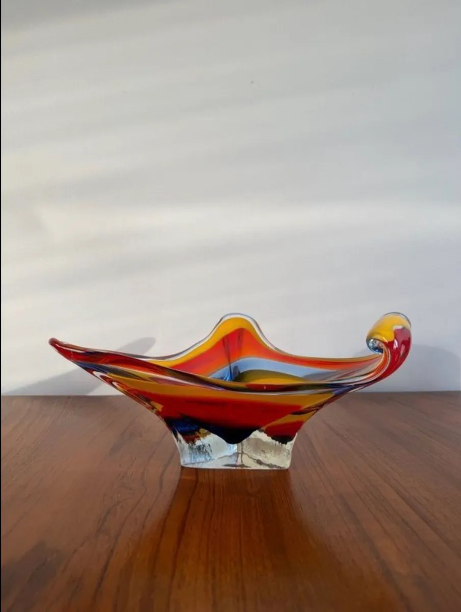 Vintage Glass Bowl - Image 3