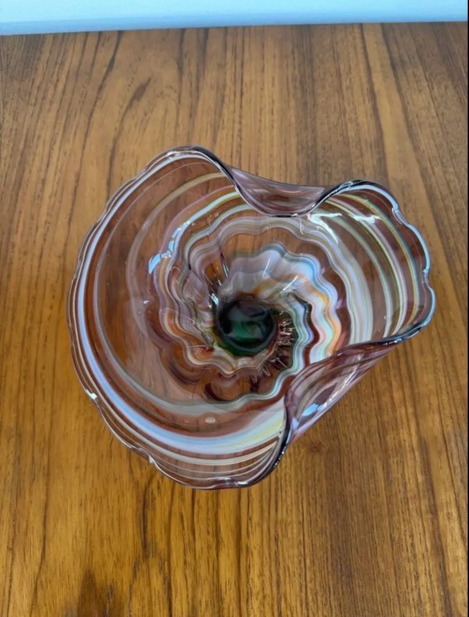 Vintage Glass Bowl - Image 2