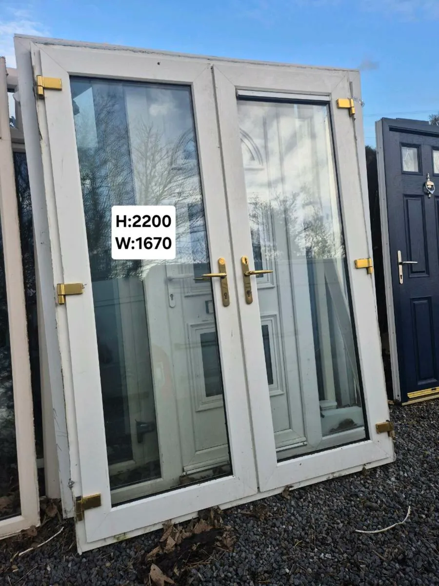PVC FRENCH DOORS