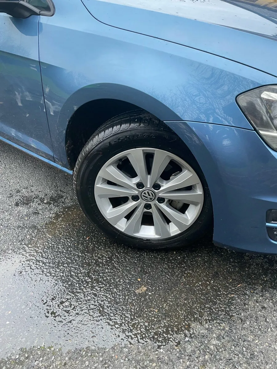 VW golf mk7 alloys 16” and tyres - Image 2