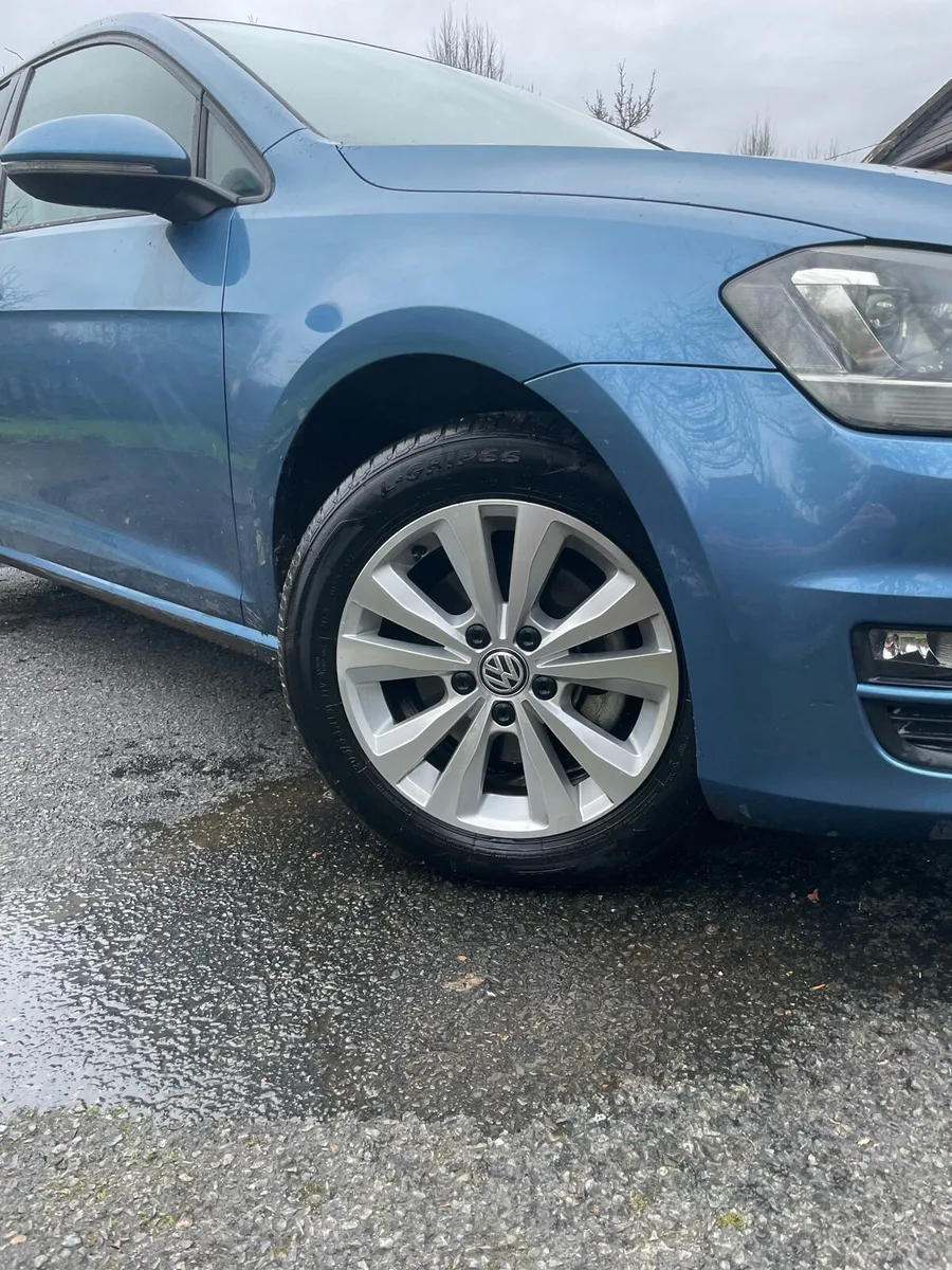 VW golf mk7 alloys 16” and tyres - Image 1