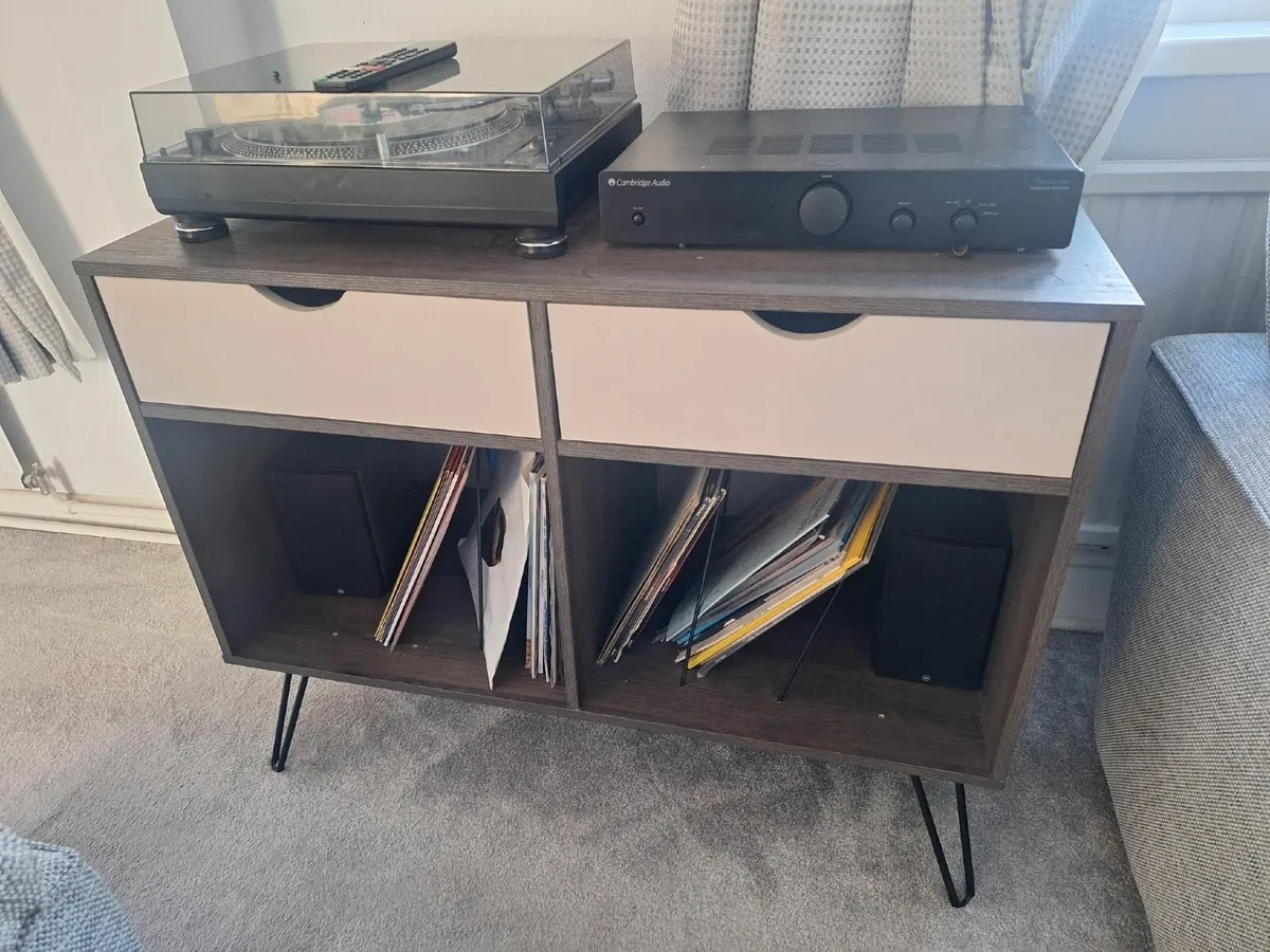 Vinyl Record Player Storage - Image 3