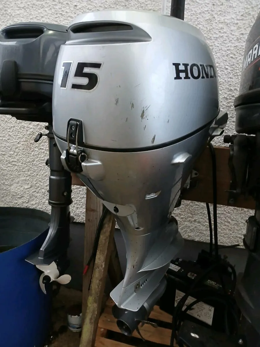 Honda 15hp short shaft electirc start outboard