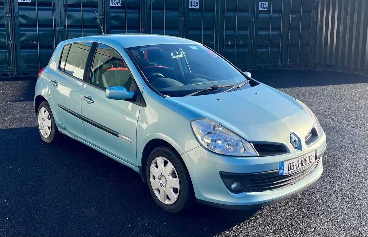 2008 Renault Clio RipCurl edition 1.2 (NCT&TAX) - Image 1