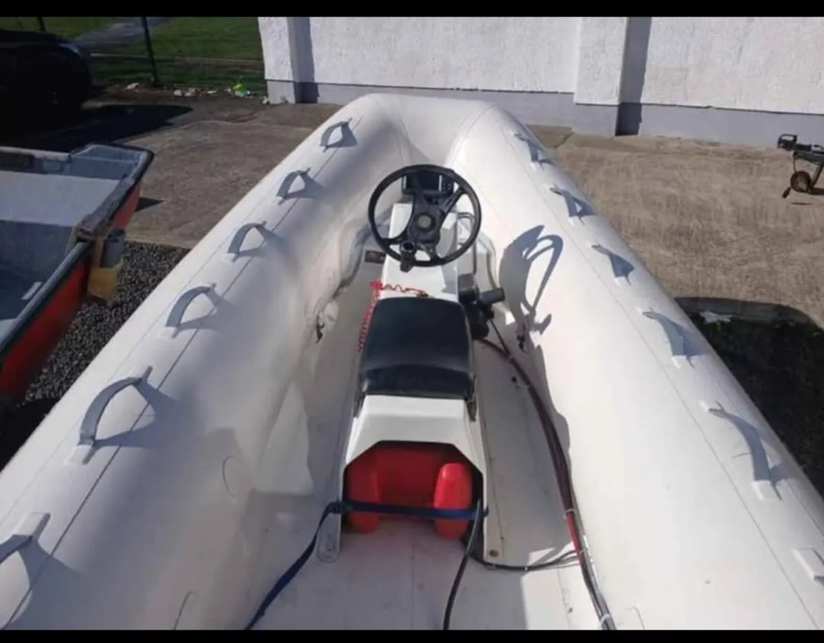 12ft nautica rib and trailer - Image 3