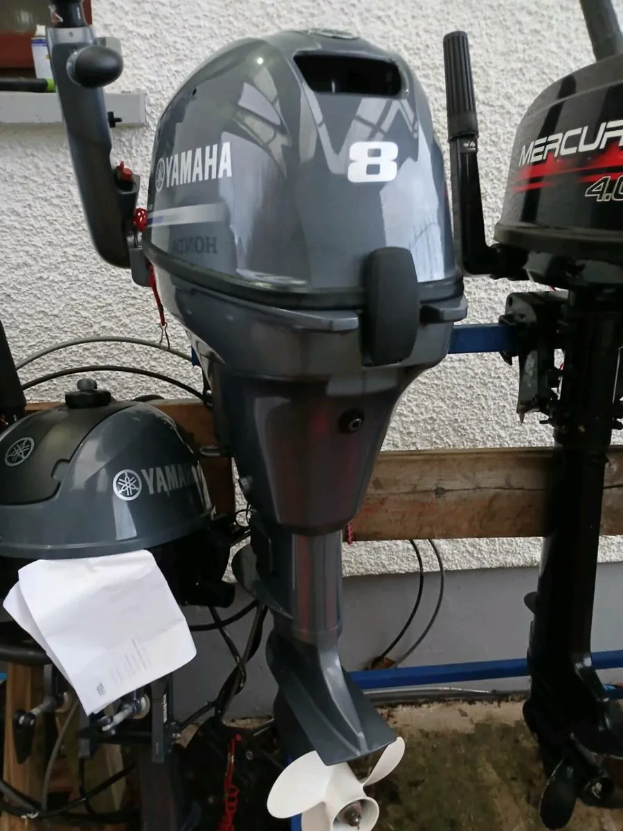 Yamaha 8hp short shaft 4 stroke like new