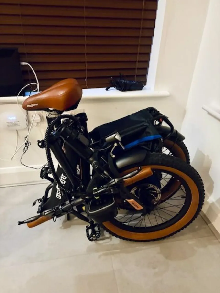 Electric Foldable Bike (One Sport OT-16-2) - Image 3