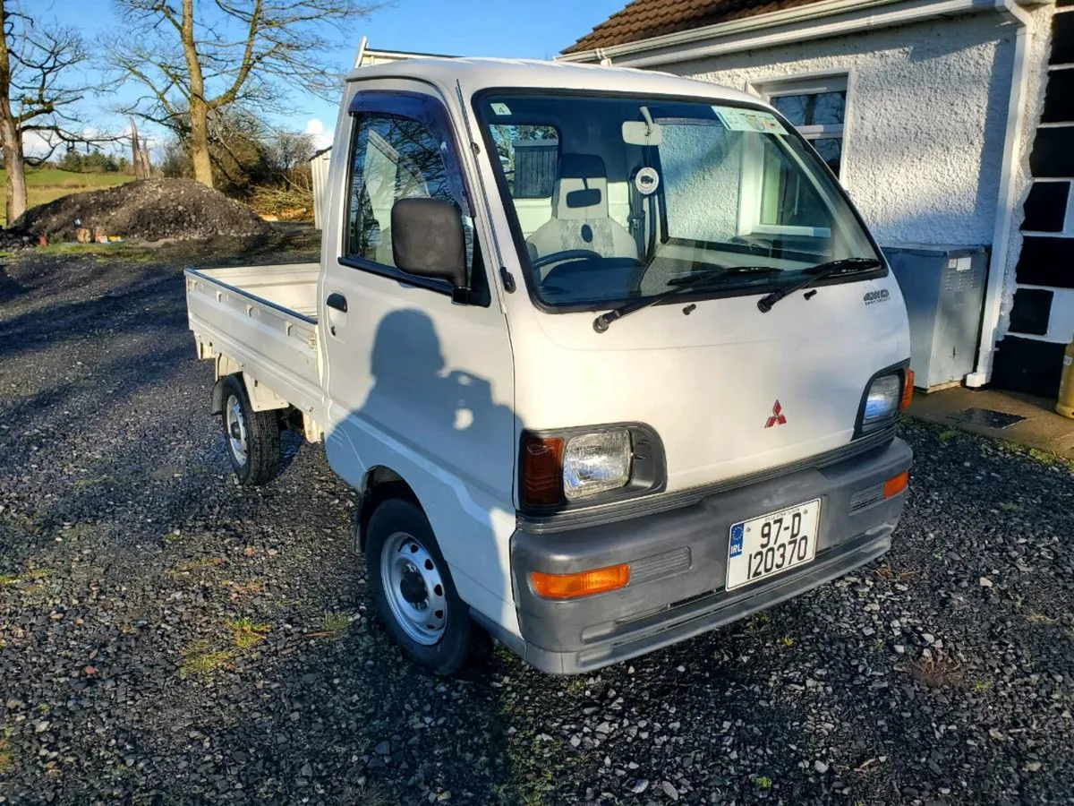 MITSUBISHI MINICAB MIGHTY 1997 MINI KEI TRUCK 4WD - Image 1