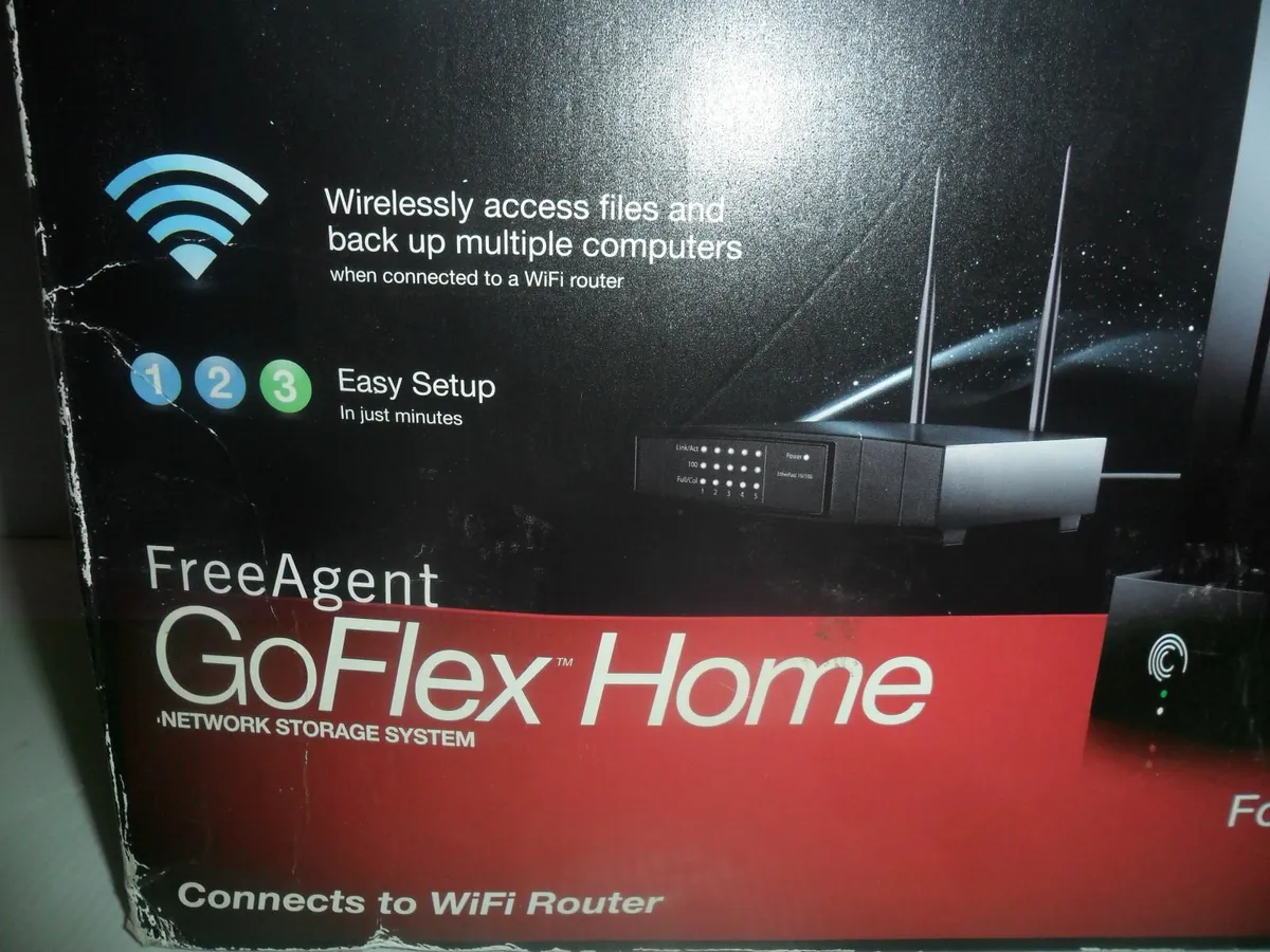 GOflex free agent home network storage system - Image 2