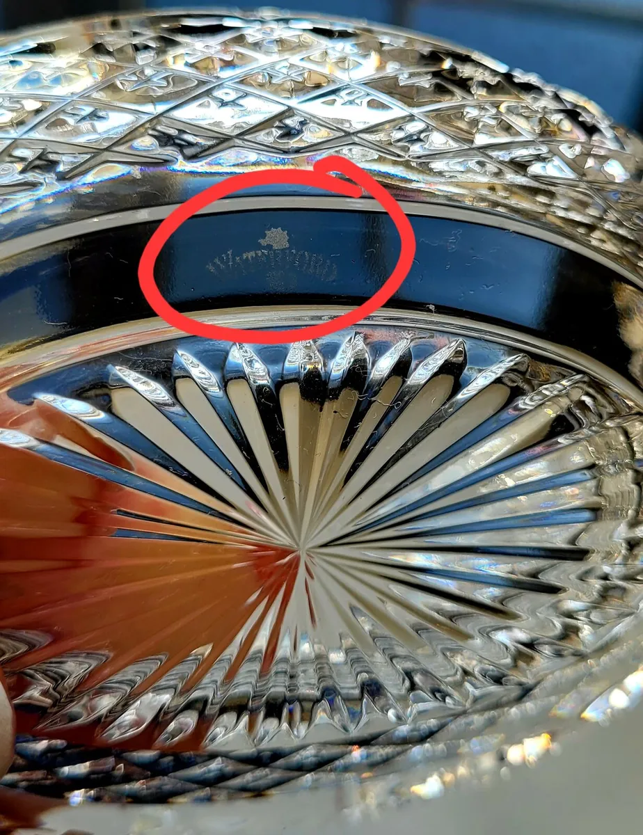 Waterford Crystal Miniature Oval Centre Bowl/ Dish - Image 3