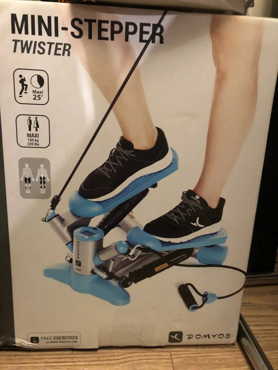 stepper with handles