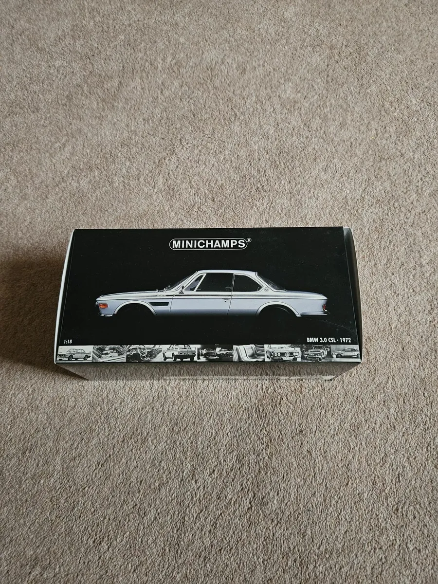 Corgi Minichamps BMW 3.0 CSL 1972 1.18 - Image 2