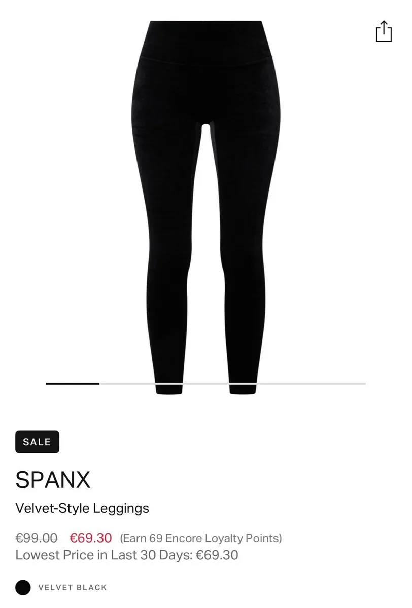 SPANX BRAND NEW- Black- Velvet-style - Image 1