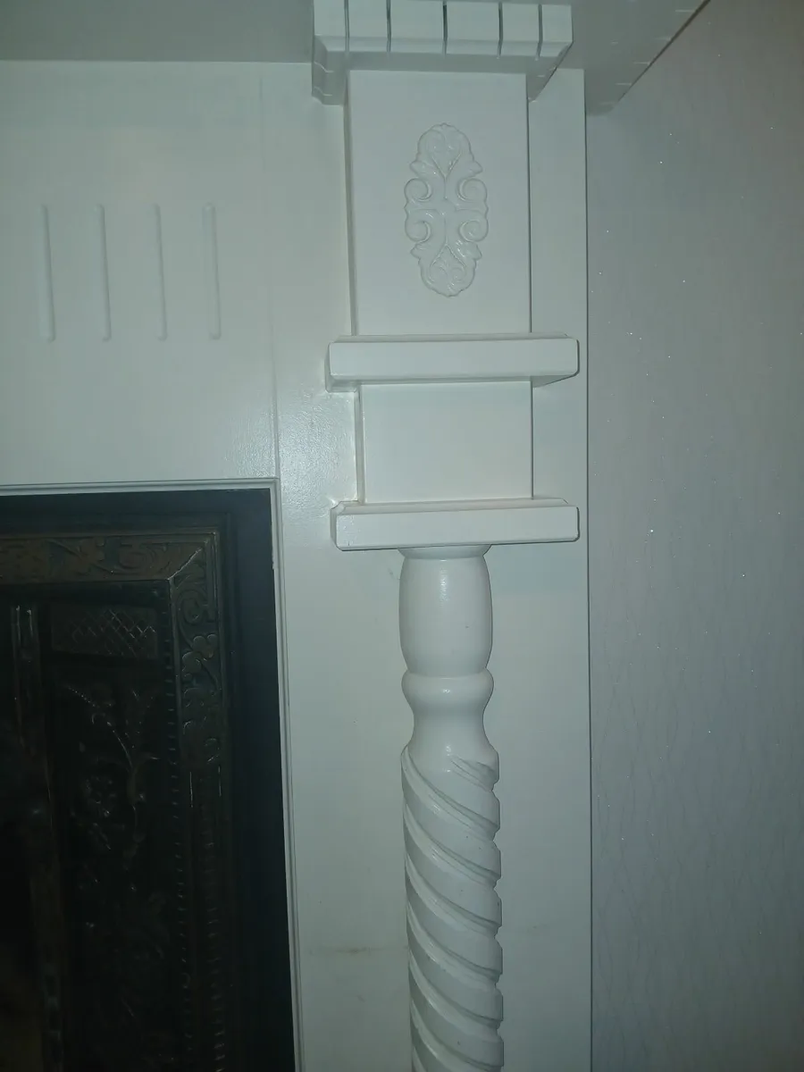 Cast Iron Fireplace and Timber Surround - Image 2