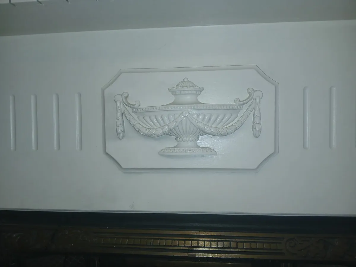 Cast Iron Fireplace and Timber Surround - Image 3