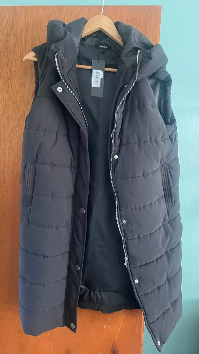 New women’s black gilet - Image 1