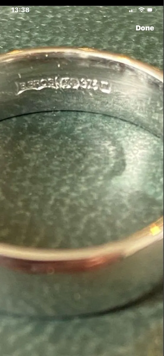 9ct White Gold Wedding Ring NEW - Image 3