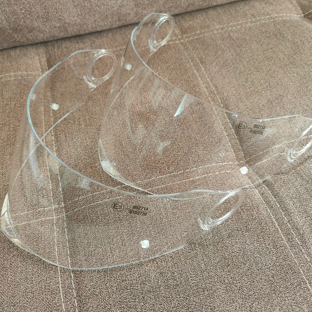 Clear Motorcycle Helmet Visors - Image 1