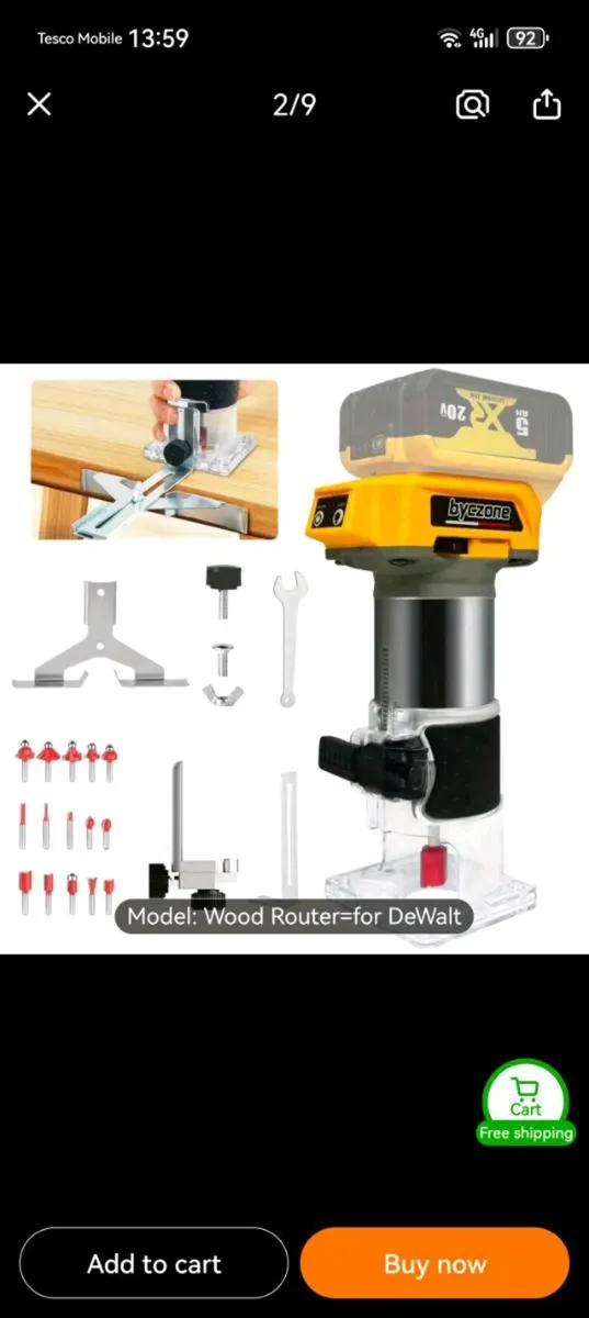 Brushless trimmer router - Image 3