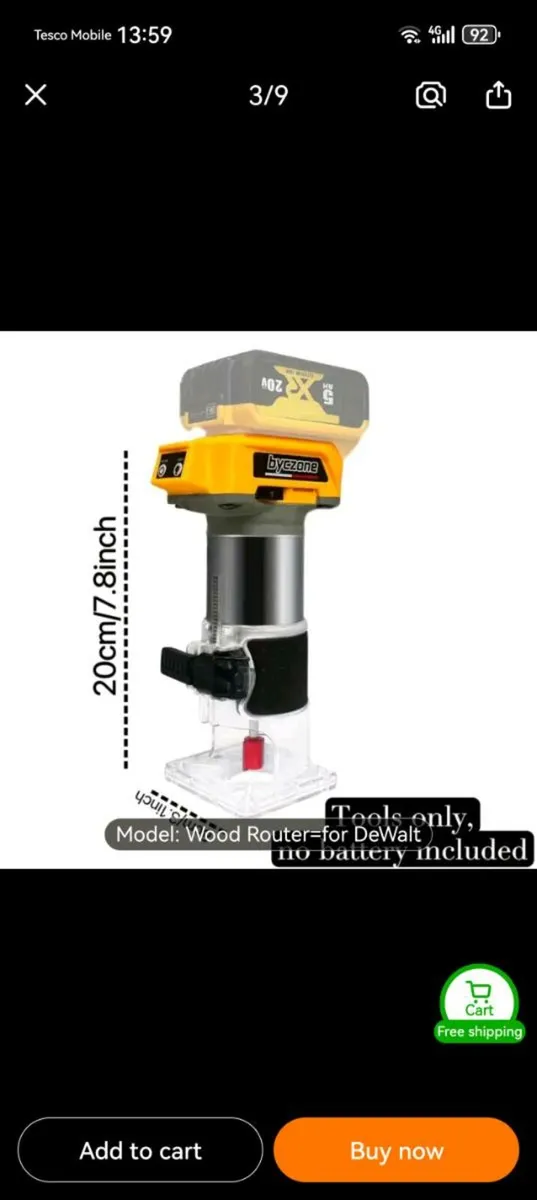 Brushless trimmer router - Image 4