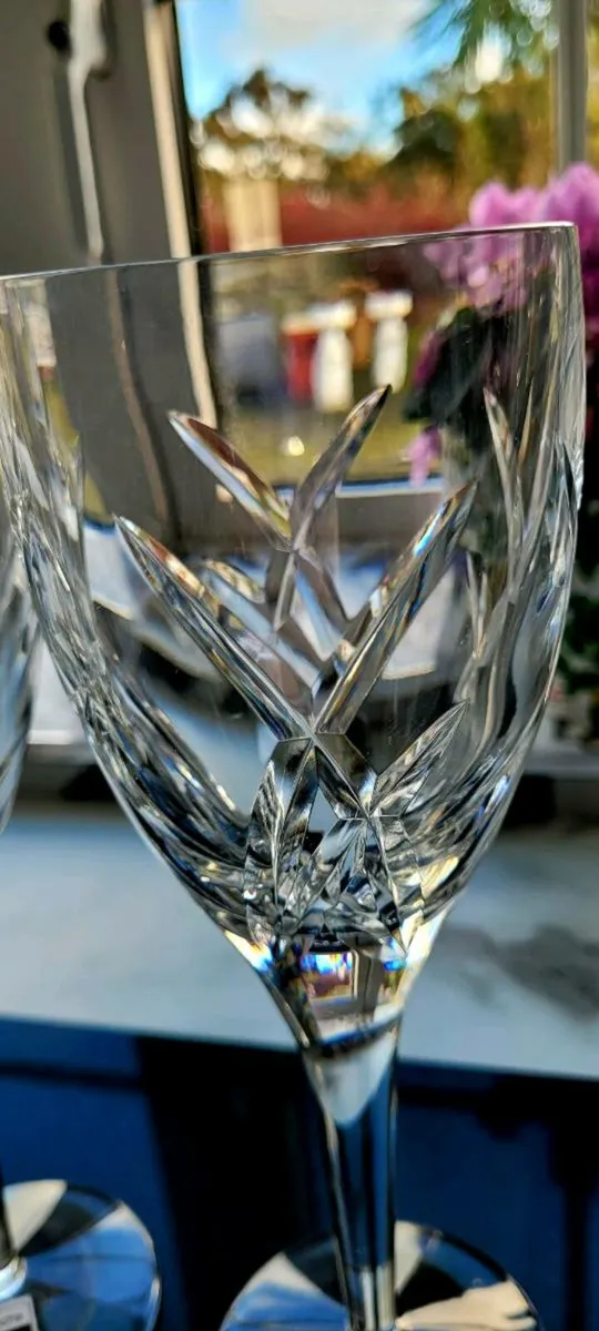 Waterford John Rocha Pair of Large Wine Glasses - Image 4
