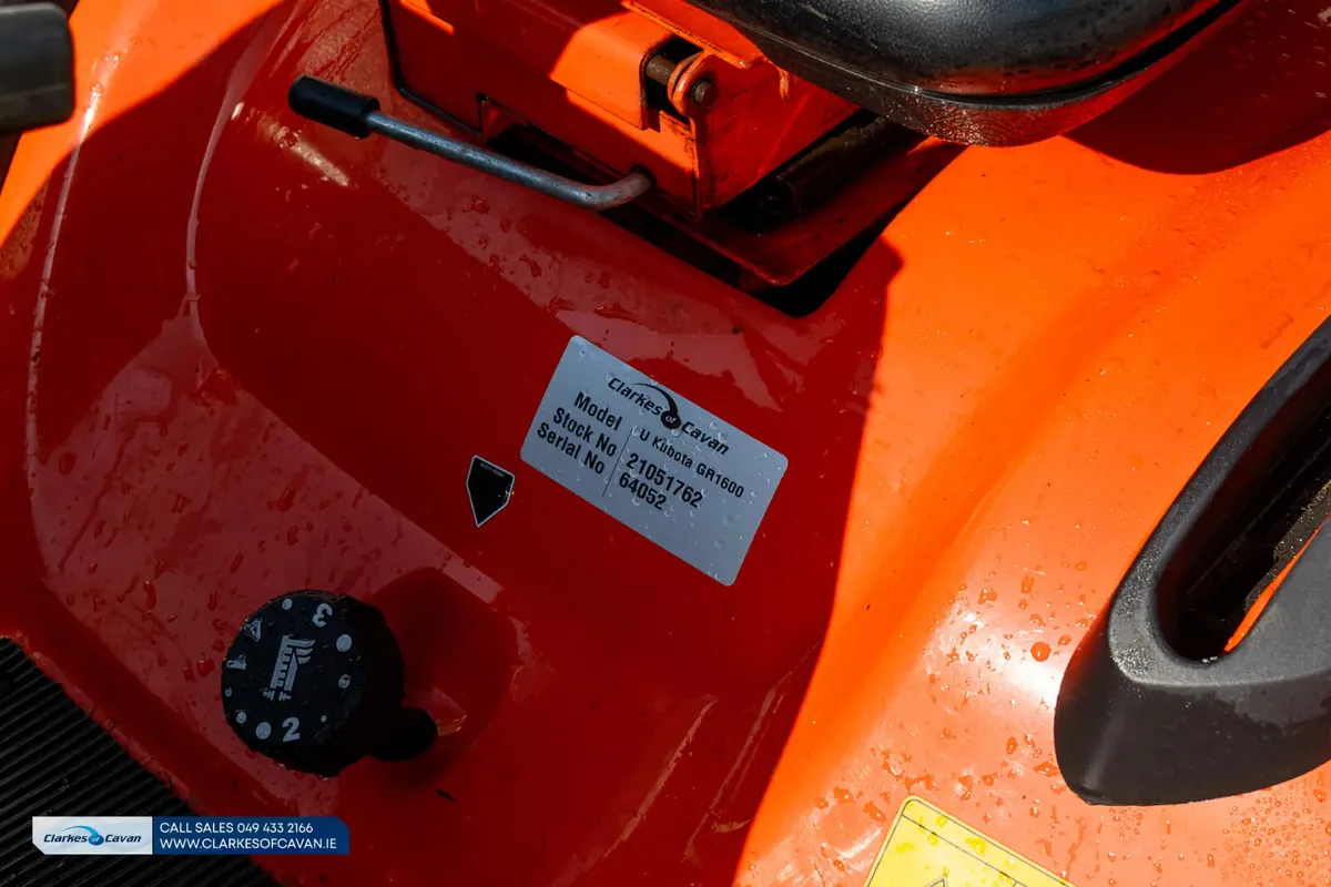 Used 2022 Kubota GR1600-II Lawnmower - Image 2