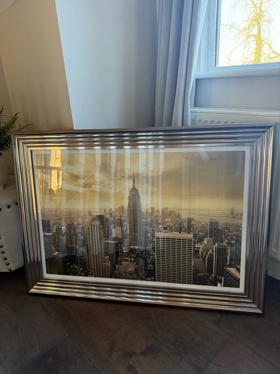 Framed High Quality Print of NYC - Image 1