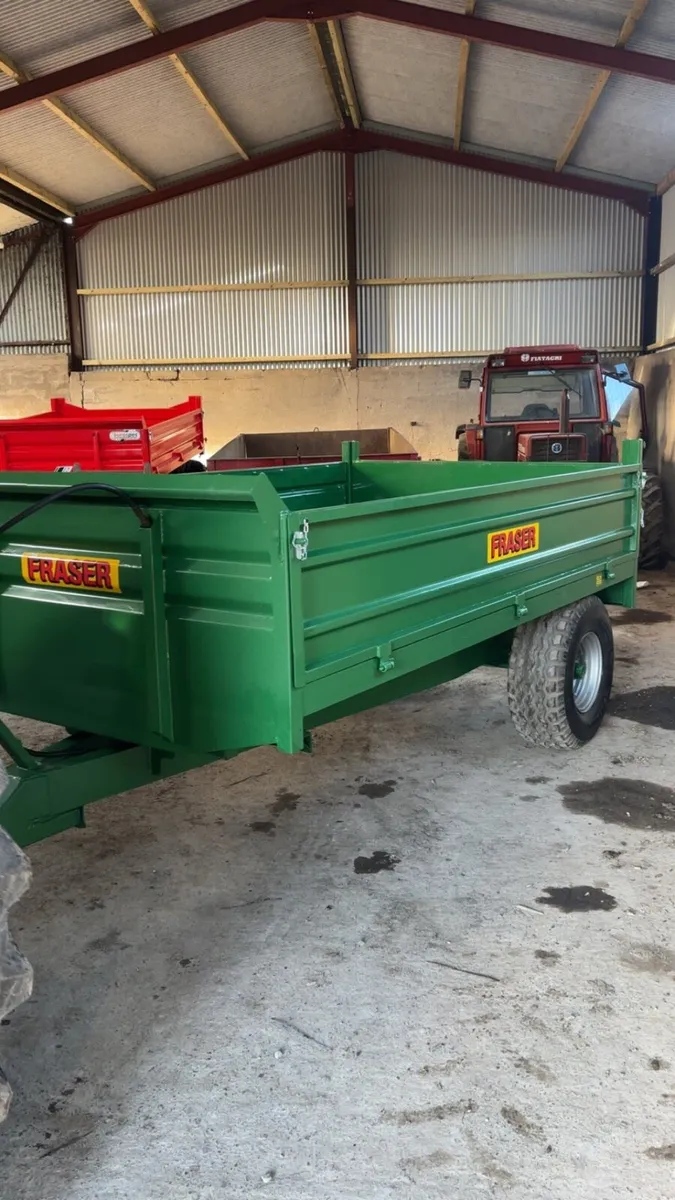 Frazer 10 X 6.6 tipping trailer - Image 1