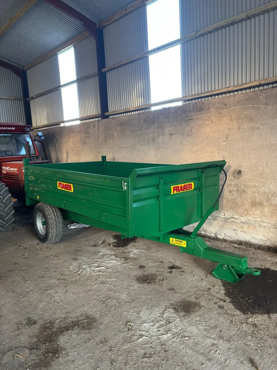 Frazer 10 X 6.6 tipping trailer - Image 2