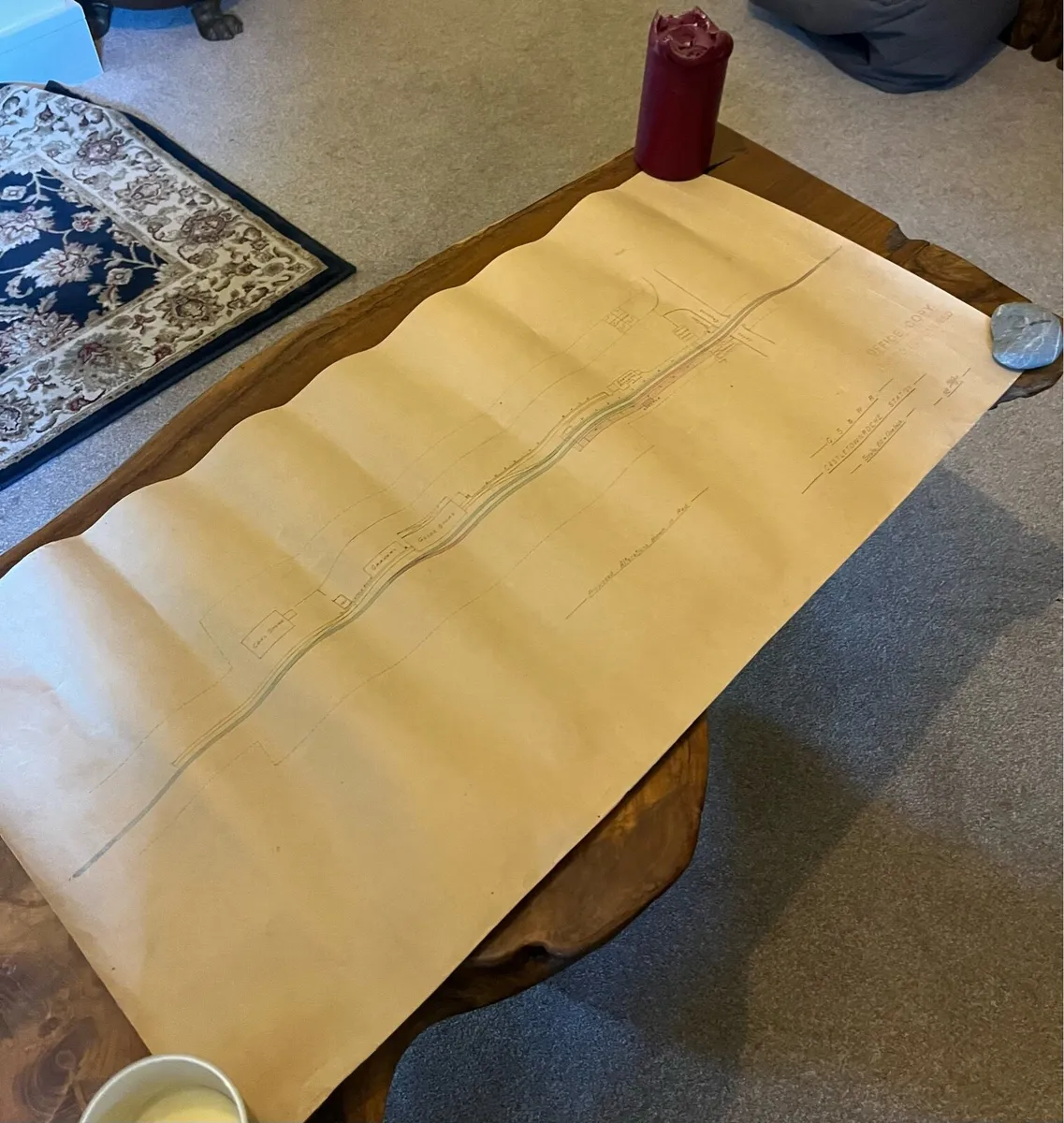 1913 GS&WR Castletownroche Station Plans x3 - Image 1