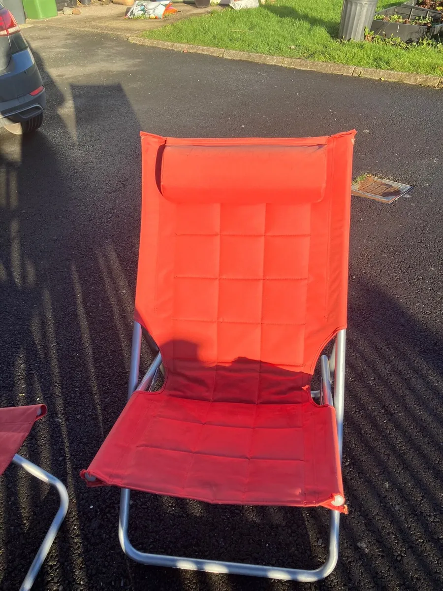 3 Outdoor chairs - Image 3