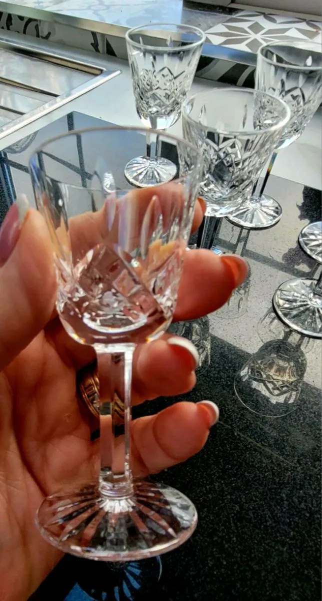 Waterford Crystal Liquor glasses x 6 - Image 2
