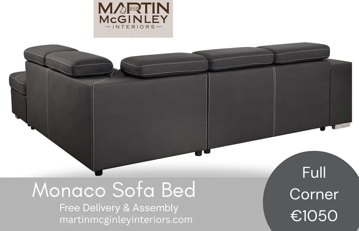 Monaco Sofa Bed With Storage - Image 3