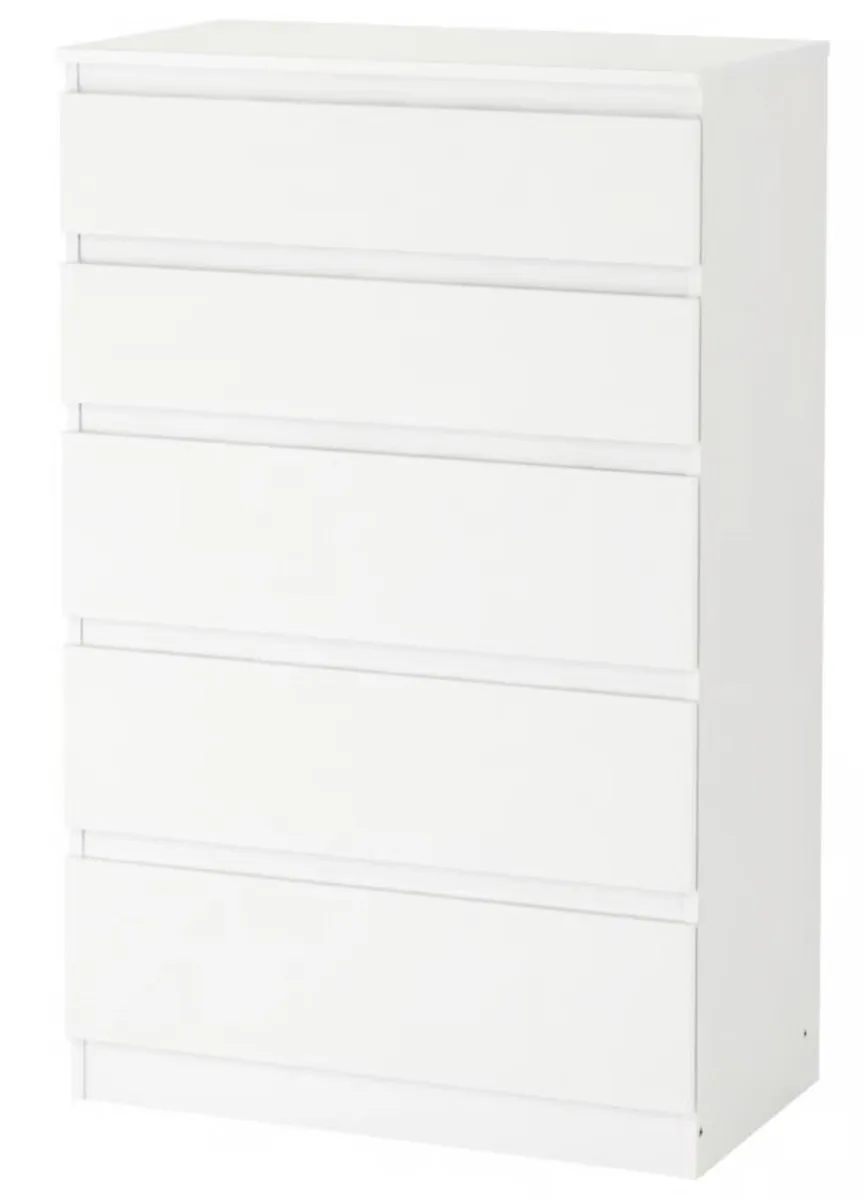 White Drawers