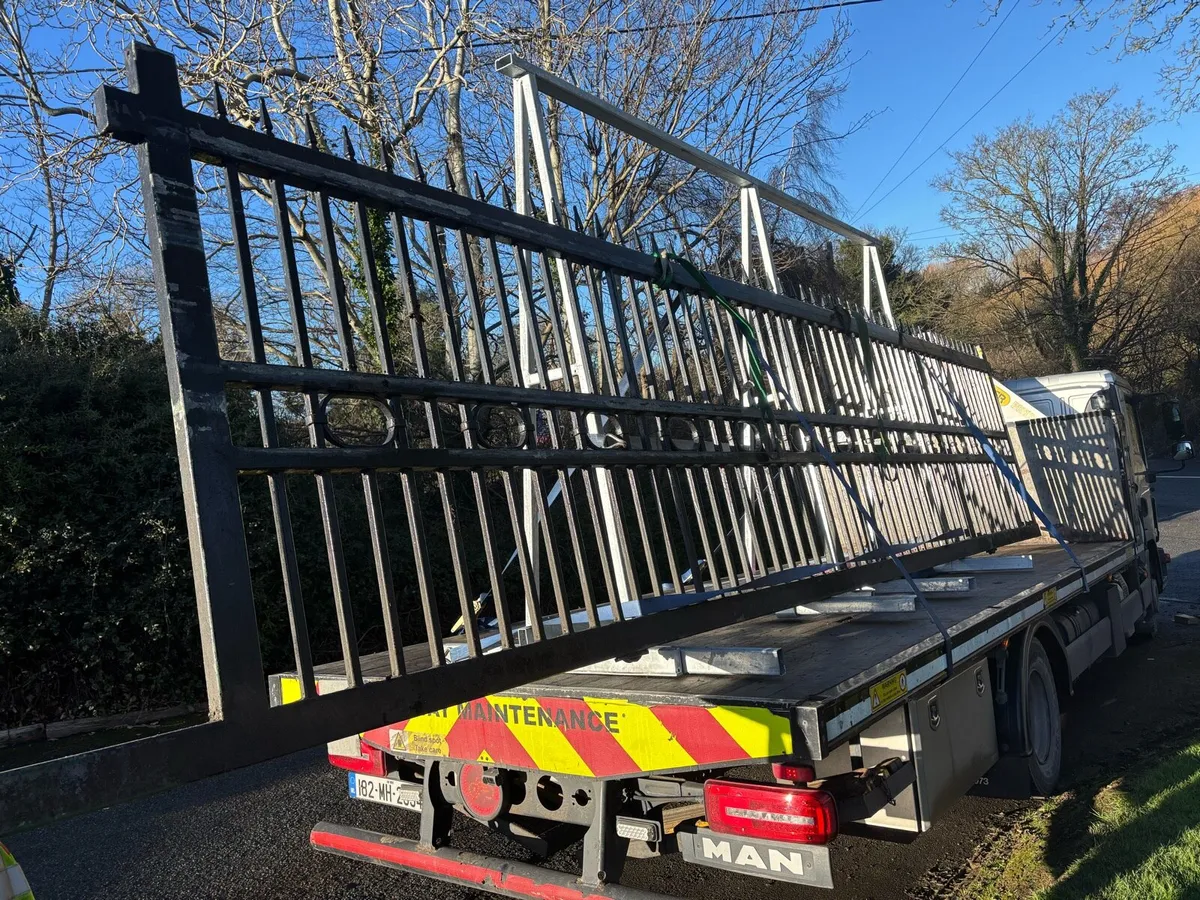 Galvinised sliding gate - Image 1