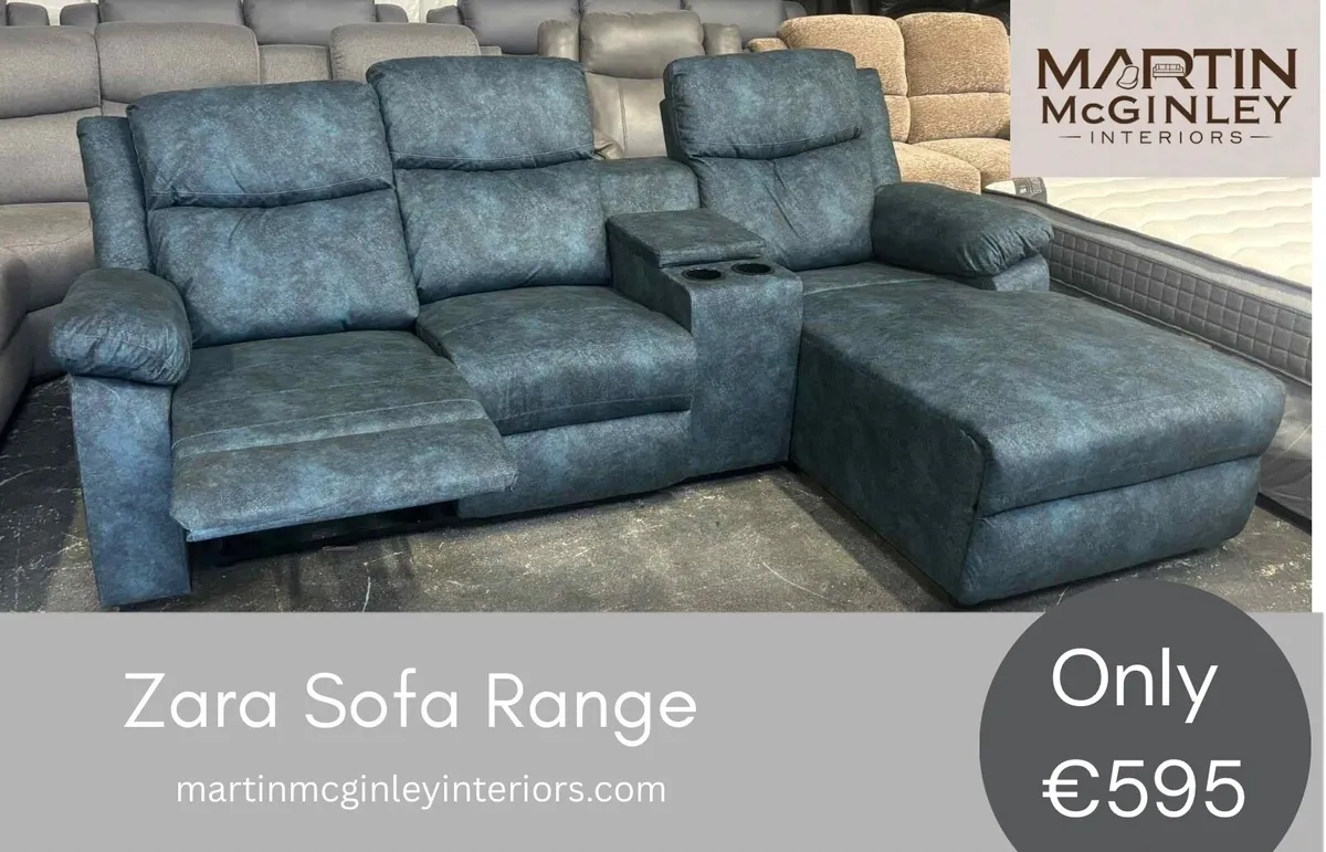 Zara Sofas Brand New Free Delivery - Image 1