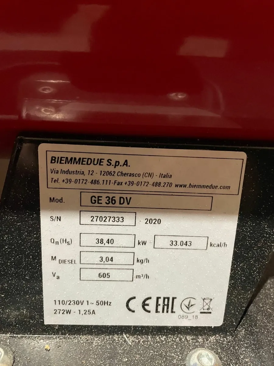 Diesel Kerosene Space Heater. - Image 4