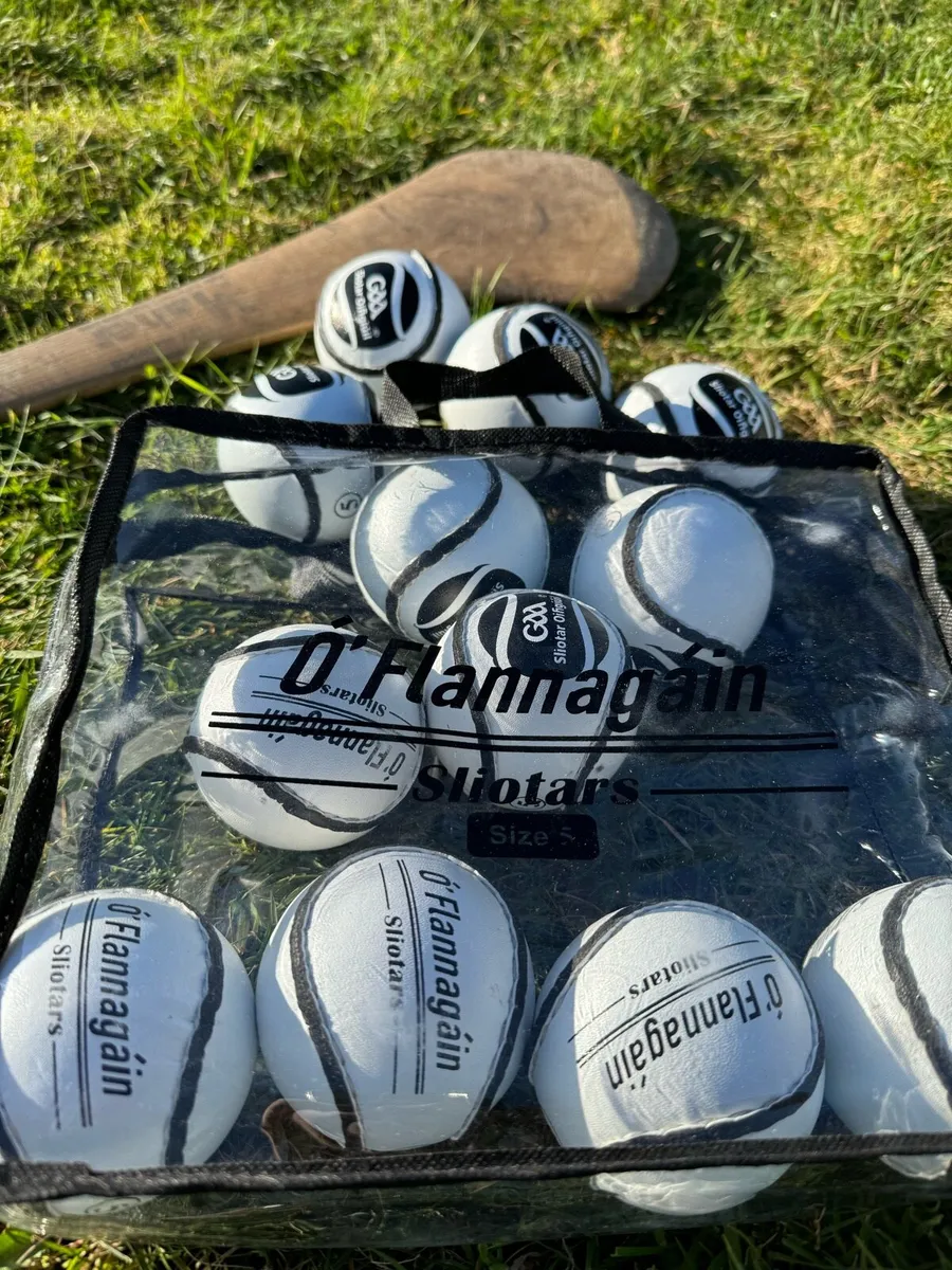 **SIZE 4 WHITE MATCH SLIOTARS** - Image 2
